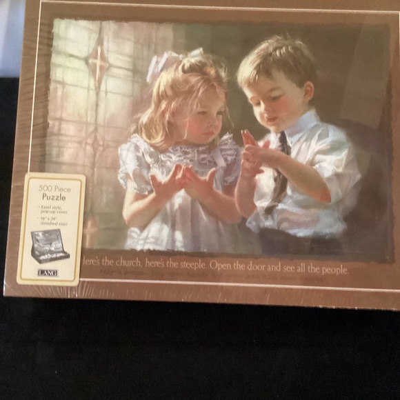 Kathy fincher toys heres the church heres the steeple puzzle poshmark